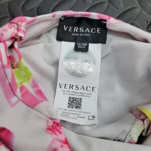 Versace Baby Girls Floral Swimsuit Size 12 to 18 Months Authentic